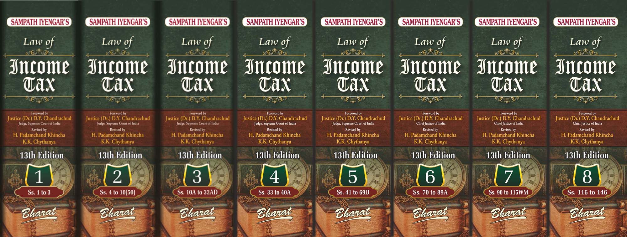 Sampath Iyengar’s Law of INCOME TAX [Vols. 1 to 8 released]